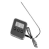 Cyfrowy termometr z sondą do pieczenia mięsa wędzarni timer alarm lcd