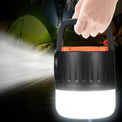 Lampa kempingowa biwakowa akumulatorowa usb turystyczna solarna hak