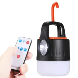 Lampa kempingowa biwakowa akumulatorowa usb turystyczna solarna hak