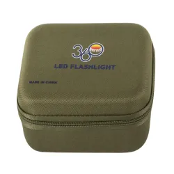 Latarka taktyczna bailong cree cob led xhp90 mocna z bocznym paskiem