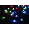Lampki choinkowe kulki 100 LED 11m RGB+czapka