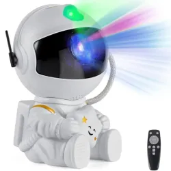 Projektor gwiazd astronauta lampka nocna niebo laserowy led pilot