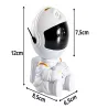 Projektor gwiazd astronauta lampka nocna niebo laserowy led pilot