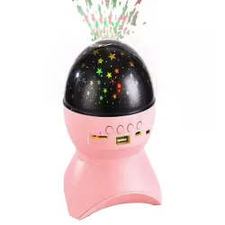 Projektor gwiazd lampka nocna nieba star głośnik bluetooth usb rzutnik