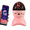 Projektor gwiazd lampka nocna nieba star głośnik bluetooth usb rzutnik