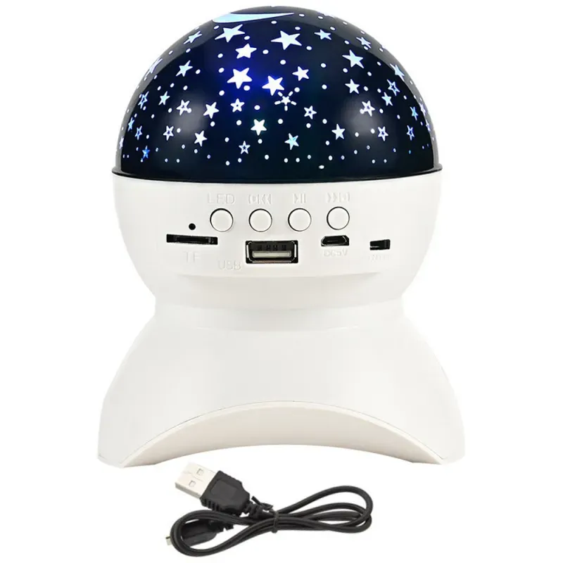 Projektor gwiazd lampka nocna nieba star głośnik bluetooth usb rzutnik Projektor gwiazd lampka nocna nieba star głośnik bluetooth usb rzutnik