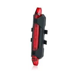 Lampka rowerowa led t6 zastaw oświetlenia przód i tył ładowane usb aku