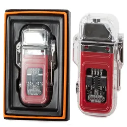 Zapalniczka elektryczna plazmowa z lampką led ładowana z portu usb