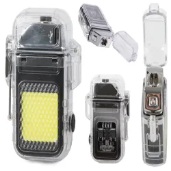 Zapalniczka elektryczna plazmowa z lampką led ładowana z portu usb