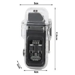 Zapalniczka elektryczna plazmowa z lampką led ładowana z portu usb