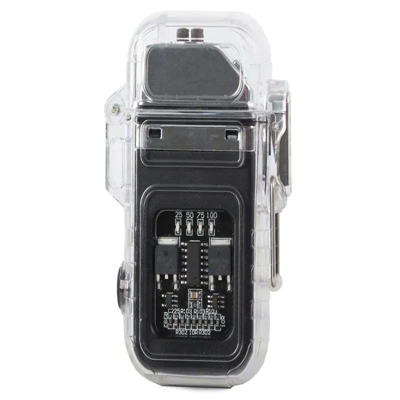 Zapalniczka elektryczna plazmowa z lampką led ładowana z portu usb Zapalniczka elektryczna plazmowa z lampką led ładowana z portu usb