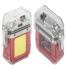 Zapalniczka elektryczna plazmowa z lampką led ładowana z portu usb