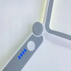 Lupa 4x do czytania szkło powiększające z podświetleniem ładowna USB