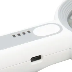Lupa 6/12x do czytania podświetlana szkło powiększające ładowanie USB