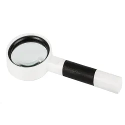 Lupa 7x klasyczna szkło powiększające soczewka 50mm wykonana ze szkła