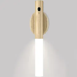 Lampka lampa led ciepła kinkiet z czujnikiem ruchu naścienny na magnes