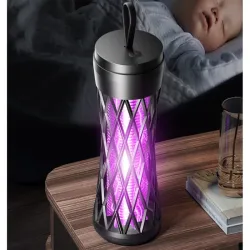 Lampa owadobójcza uv na komary muchy skuteczna pułapka na owady