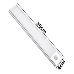 Lampka  30cm samoprzylepna listwa podszafkowa usb klips czujnik CCT
