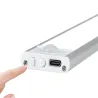 Lampka  30cm samoprzylepna listwa podszafkowa usb klips czujnik CCT