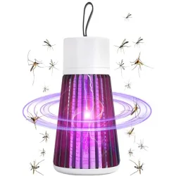 Lampa owadobójcza uv na komary muchy skuteczna elektryczna pułapka