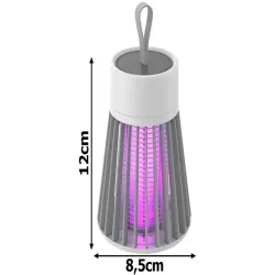 Lampa owadobójcza uv na komary muchy skuteczna elektryczna pułapka