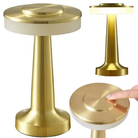 Lampka nocna stołowa dotykowa 3 stopniowa wysoka bezprzewodowa usb-5907451356913
