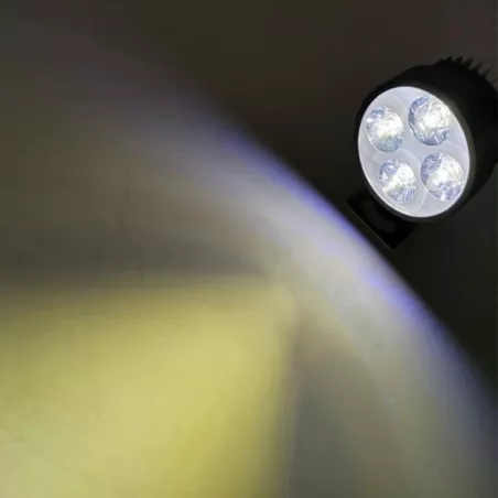 Uniwersalny halogen motocyklowy 4xled 12V/12W-