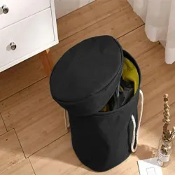 Kosz z matą na zabawki klocki organizer worek pojemnik z pokrywką