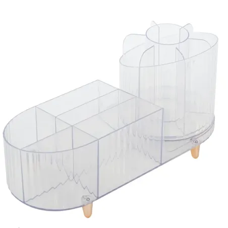 Organizer na kosmetyki biżuterię obrotowy pojemnik na pędzle i inne-5907451364109