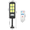 Lampa solarna 96 led cob z czujnikiem ruchu zmierzchu mała kompaktowa
