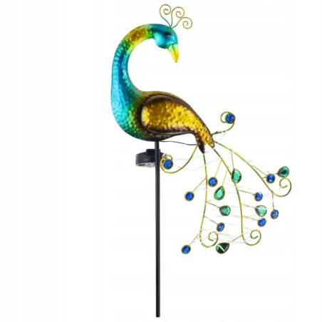 Paw solarny z drucikiem 30 ciepłych led do oplecenia kolorowego ogona-5900291813608