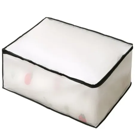 Organizer XL z suwakiem na pościel ubrania pojemnik na koce kołdrę-5907451368770