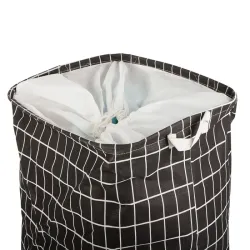 Duży kosz 40x50x45cm składany na pranie zabawki zamykany pojemność 90L
