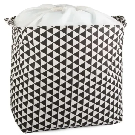 Duży kosz 40x50x45cm składany na pranie zabawki zamykany pojemność 90L-5907451347577