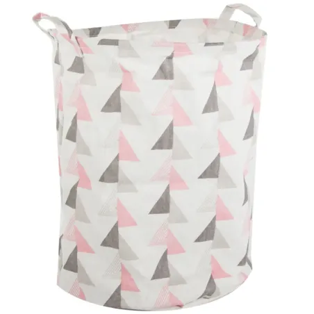Kosz na pranie zabawki duży pojemnik xl 40x35cm pojemność 45L składany-5907451347546