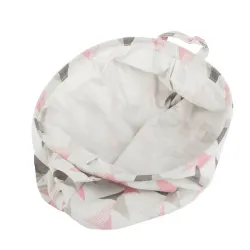 Kosz na pranie zabawki duży pojemnik xl 40x35cm pojemność 45L składany