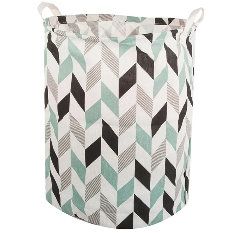 Kosz na pranie zabawki duży pojemnik xl 40x35cm pojemność 45L składany