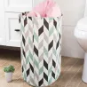 Kosz na pranie zabawki duży pojemnik xl 40x35cm pojemność 45L składany