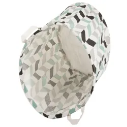 Kosz na pranie zabawki duży pojemnik xl 40x35cm pojemność 45L składany