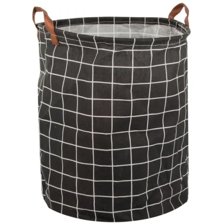 Kosz na pranie zabawki duży pojemnik xl 40x35cm pojemność 45L składany-5907451347508