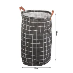 Kosz na pranie zabawki duży pojemnik xl 40x35cm pojemność 45L składany