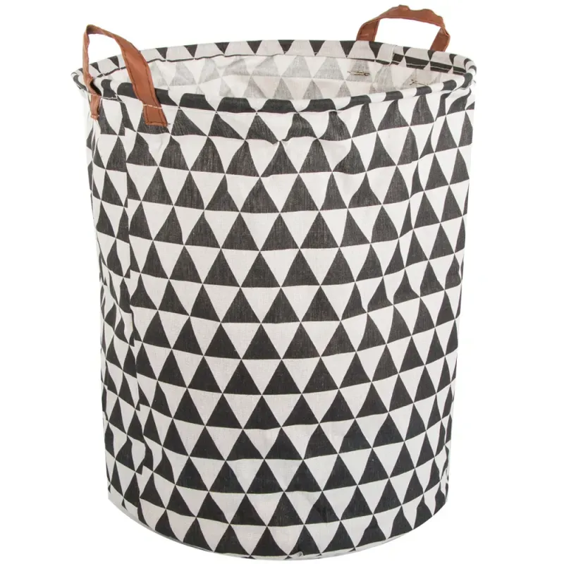 Kosz na pranie zabawki duży pojemnik xl 40x35cm pojemność 45L składany Kosz na pranie zabawki duży pojemnik xl 40x35cm pojemność 45L składany