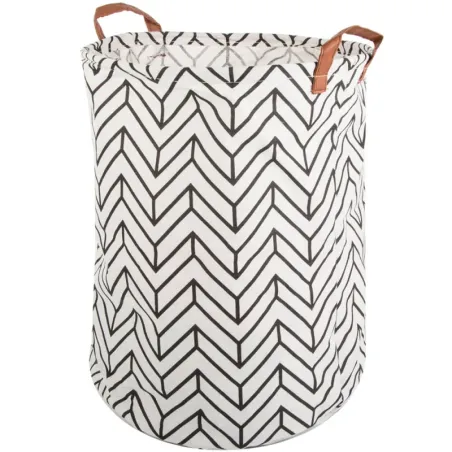 Kosz na pranie zabawki duży pojemnik xl 40x35cm pojemność 45L składany-5907451347522