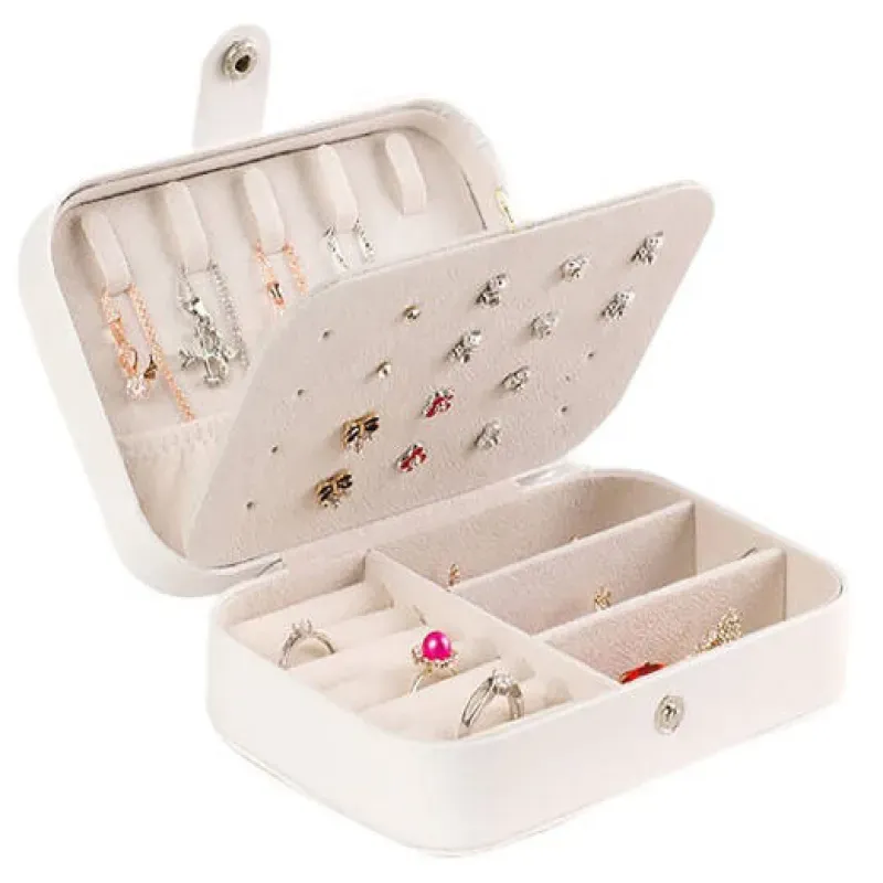 Szkatułka organizer elegancka pojemna kasetka kuferek na biżuterię Szkatułka organizer elegancka pojemna kasetka kuferek na biżuterię