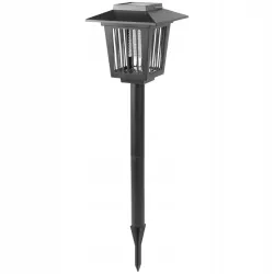 Lampa owadobójcza solarna UV latarenka wbijana ogrodowa na komary