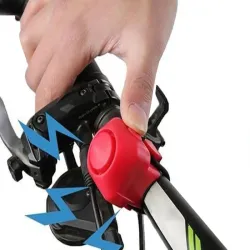 Dzwonek rowerowy klakson elektroniczny głośny 130 db syrena na rower