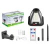 Lampa ogrodowa solarna wbijana lub kinkiet led 2 sposoby instalacji