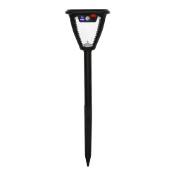 Lampa ogrodowa solarna wbijana lub kinkiet led 2 sposoby instalacji