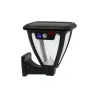 Lampa ogrodowa solarna wbijana lub kinkiet led 2 sposoby instalacji