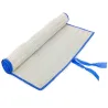 Mata plażowa 60x170 cm słomiana zwijana pled do leżenia na plaży